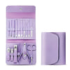 Premium 16-Piece Manicure & Pedicure Set with PU Leather Case