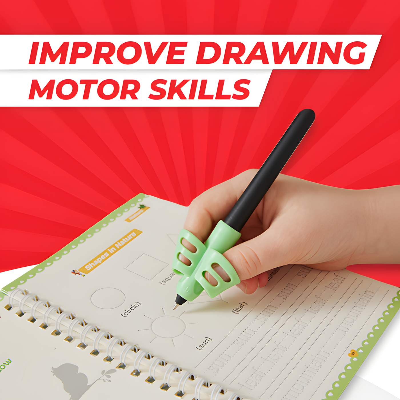 Magic Copybook for Kids ™ | Reusable Handwriting Practice - Hommzy 