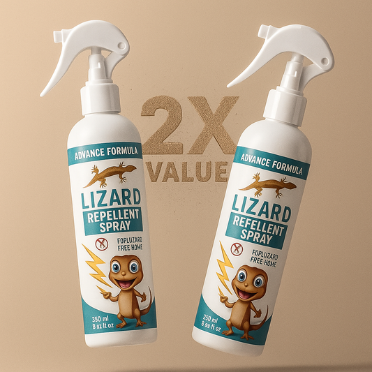 Advance Formula Lizard Repellent Spray-Plant-Powered Home Protection(250ml*2)