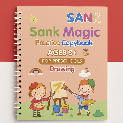 Magic Copybook for Kids ™ | Reusable Handwriting Practice - Hommzy 