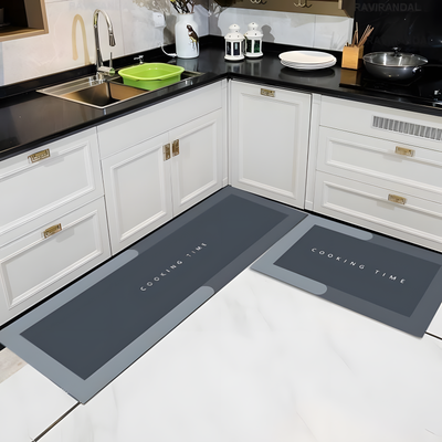 Cushioned Comfort™ |Anti Fatigue Kitchen Mat| Buy 1 Get 1 mini Free - Hommzy 