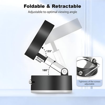 Vacuum Magnetic Suction Phone Holder – Foldable & 360° Rotatable