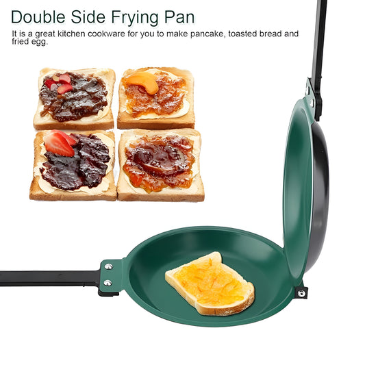 Double-Sided Magic Frying Pan – The Ultimate Flip &amp; Cook Solution!