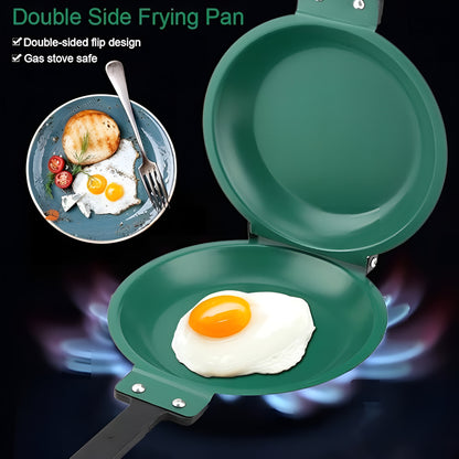 Double-Sided Magic Frying Pan – The Ultimate Flip &amp; Cook Solution!