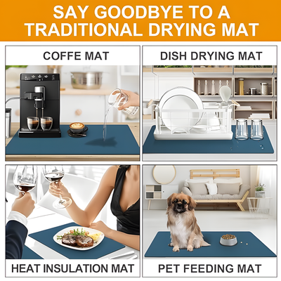 Quick-Drying Kitchen Mat -(Pack of 2)