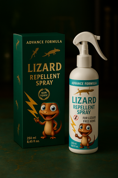 Advance Formula Lizard Repellent Spray-Plant-Powered Home Protection(250ml*2) - Hommzy 