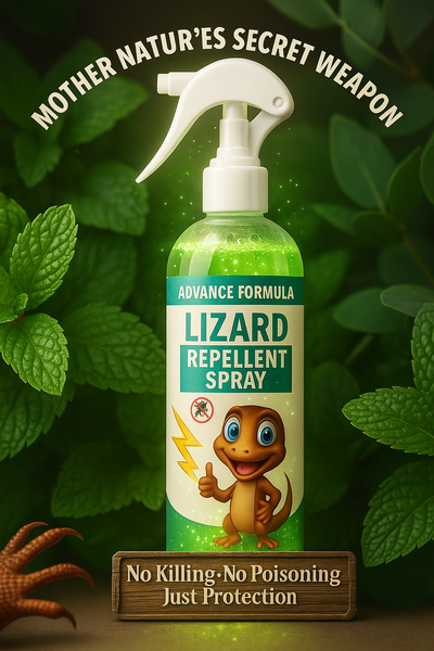 Advance Formula Lizard Repellent Spray-Plant-Powered Home Protection(250ml*2) - Hommzy 