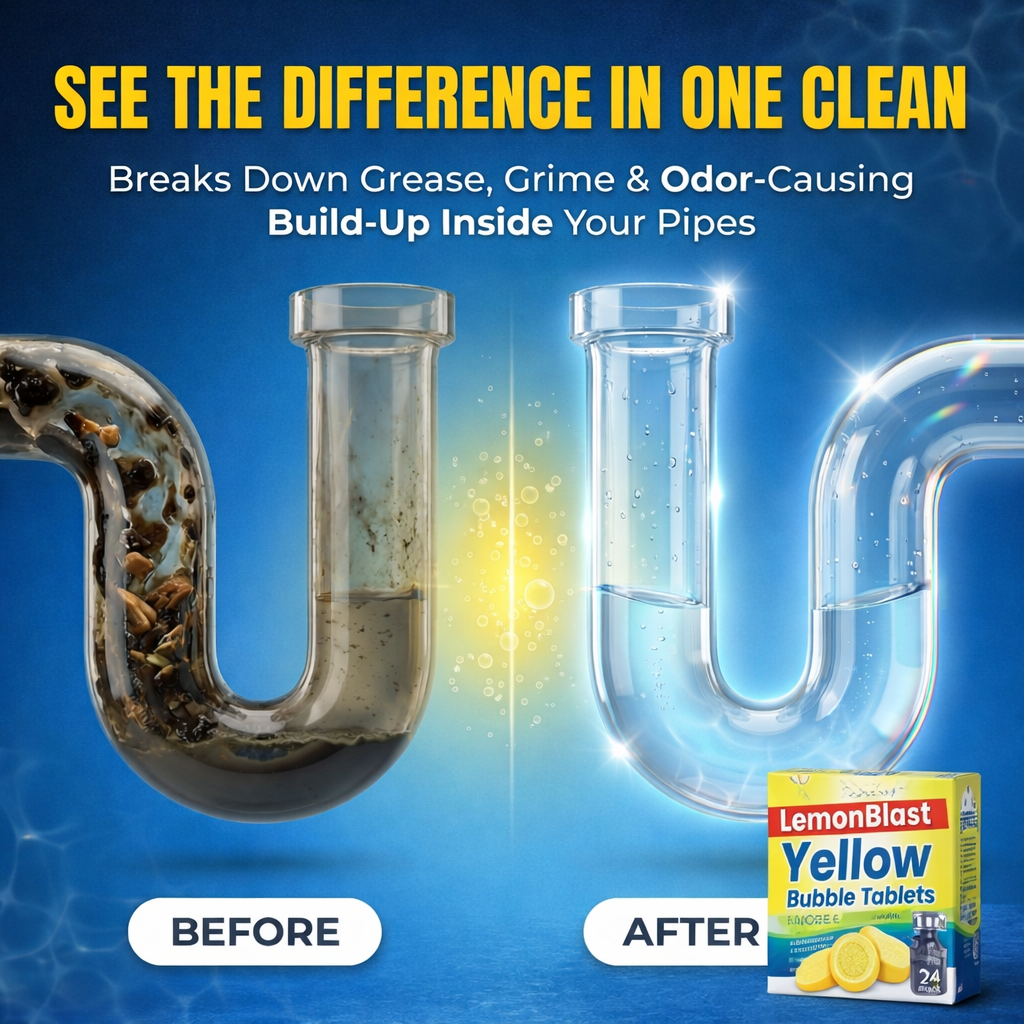 LemonBlast Yellow Bubble Tablets (24pc)