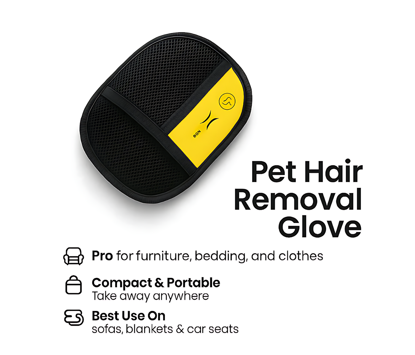 Pet Hair Removal Gloves (Buy 1 Get 1 Free) - Hommzy 