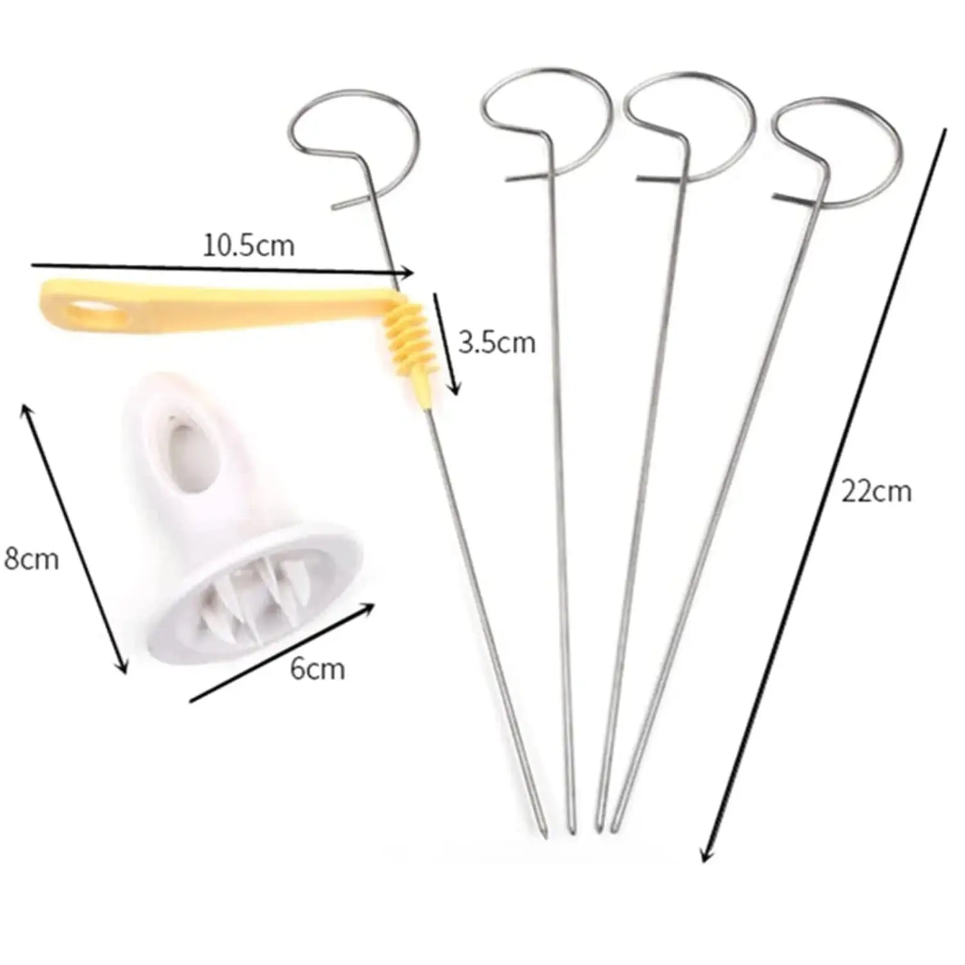 Potato Slicer Spiral Cutter, Tornado Potato Slicer, Twisted Potato Slicer, Potato Tornado Chips Making Tool - Hommzy 