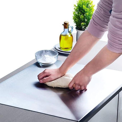 Stainless Steel Chopping Board — 35 × 31 cm - Hommzy 