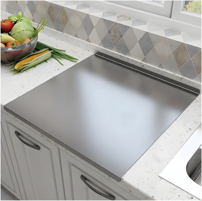 Stainless Steel Chopping Board — 35 × 31 cm - Hommzy 